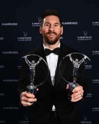 开云体育-足坛的唯一！梅西再获劳伦斯奖，致辞追忆巴萨快乐